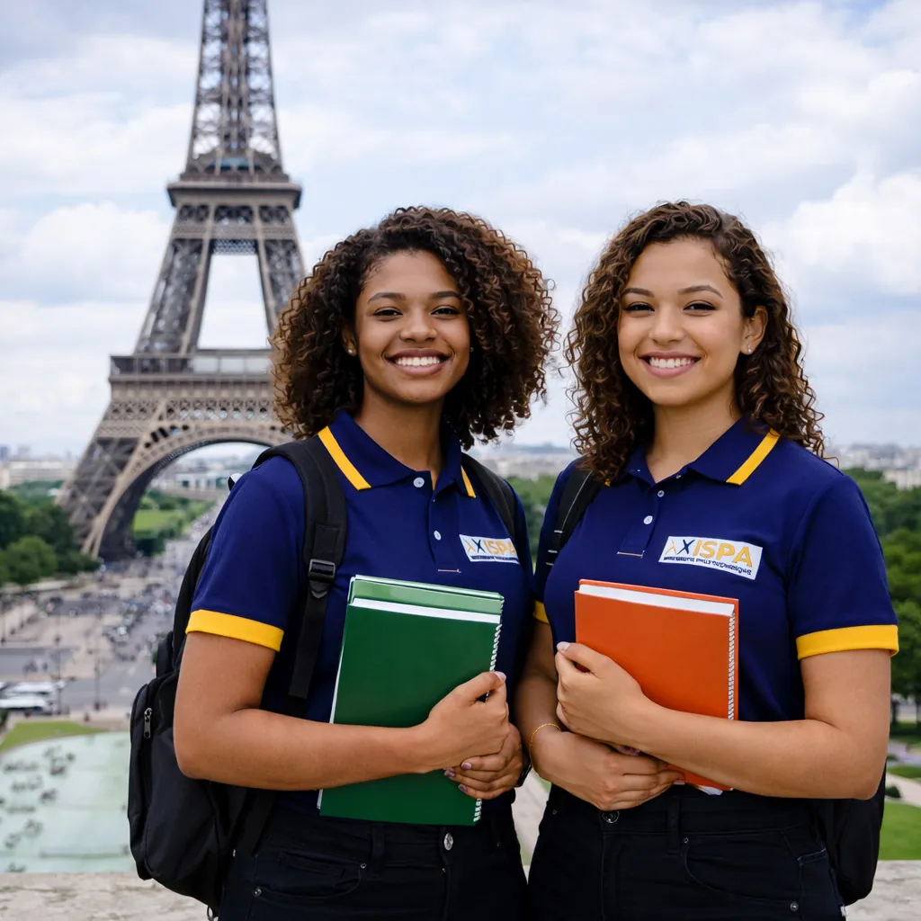 Étudiantes ISPA en mobilité à Paris