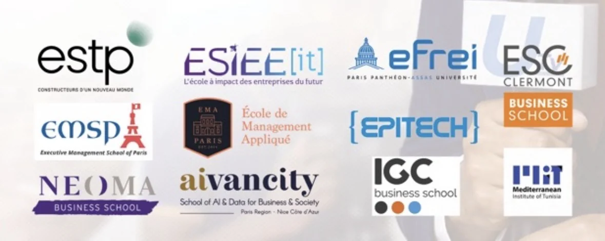 Logos des écoles partenaires
